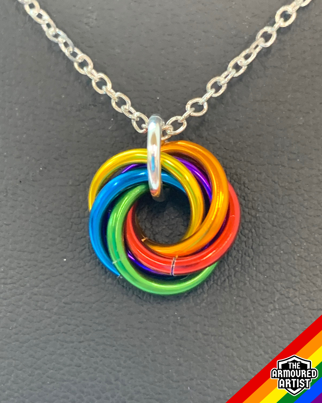 Spiral Chainmail Necklaces