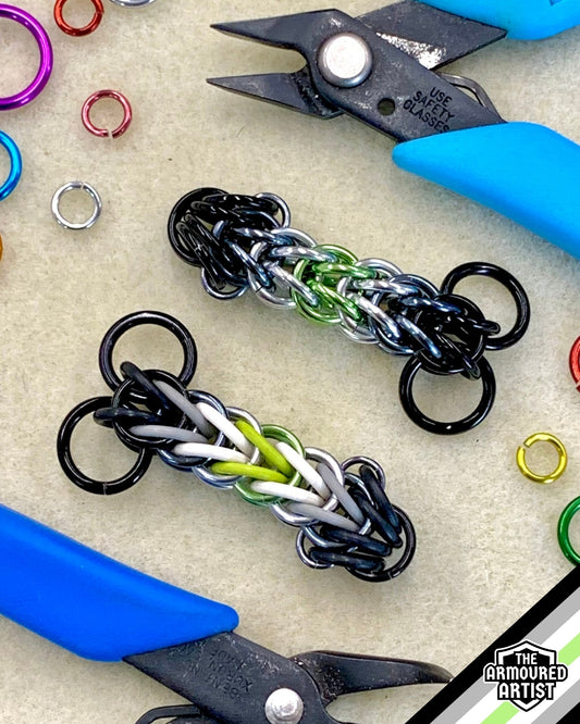 Agender Pocket Rocket Keychains/Necklaces