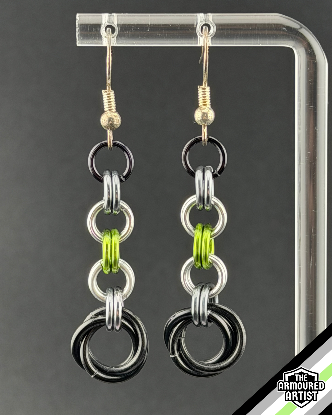 Agender Dangling Earrings