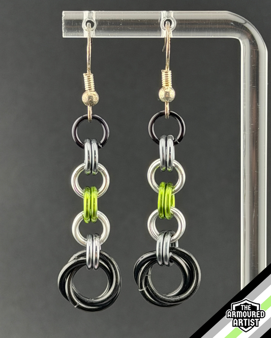 Agender Dangling Earrings