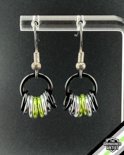 Agender Small Ringlette Earrings