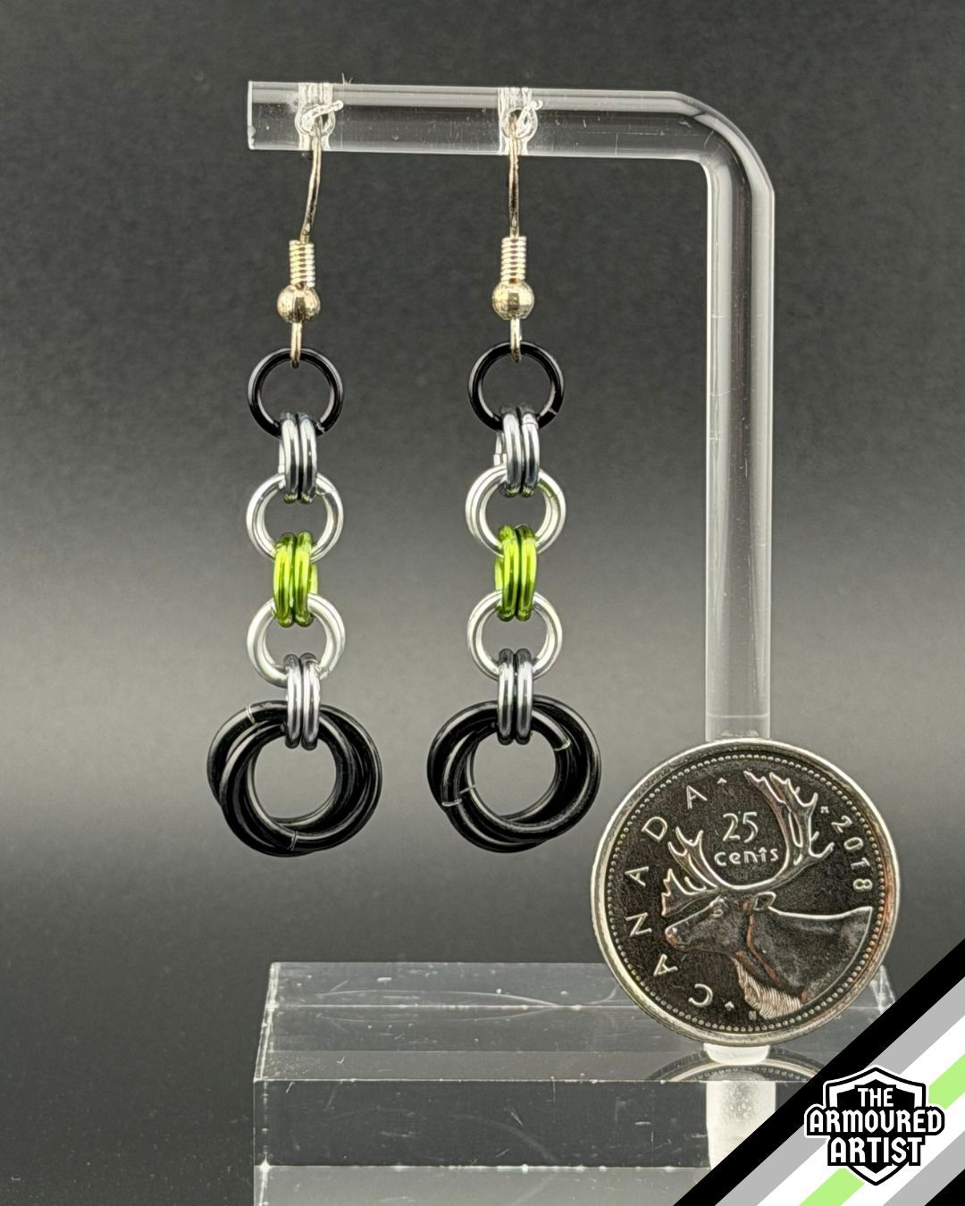 Agender Dangling Earrings