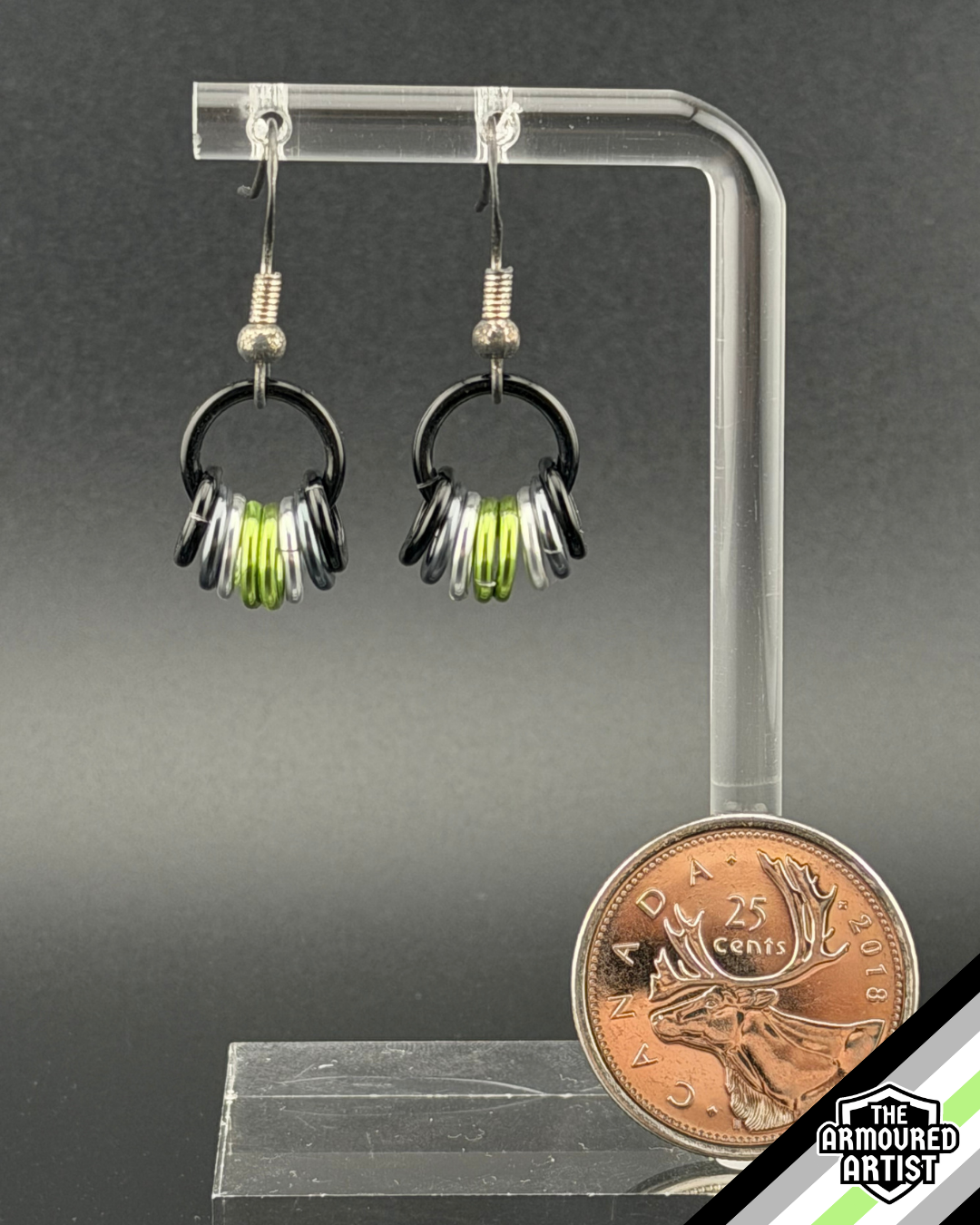 Agender Small Ringlette Earrings