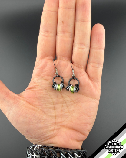 Agender Small Ringlette Earrings