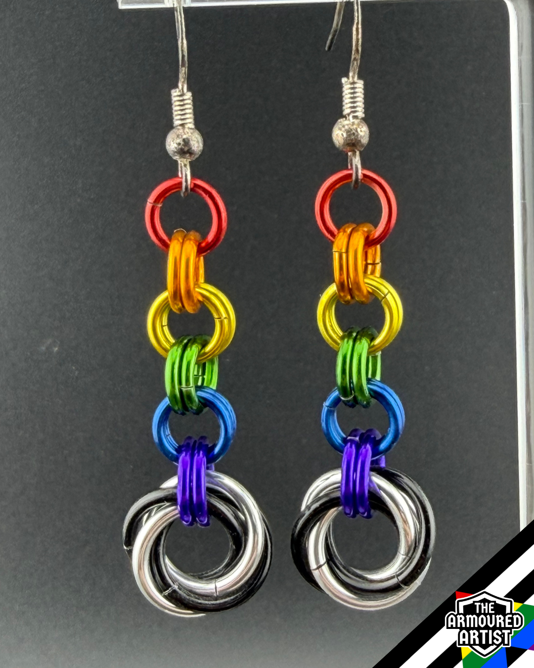 Ally (Classic Flag) Dangling Earrings