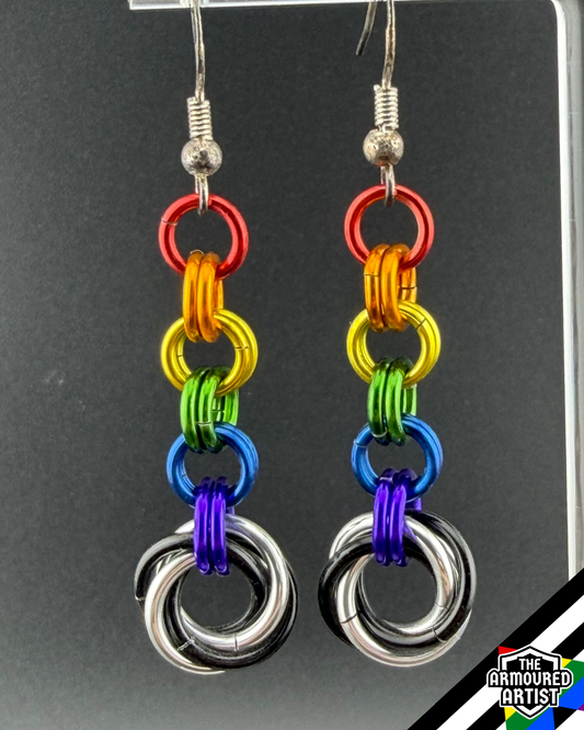 Ally (Classic Flag) Dangling Earrings