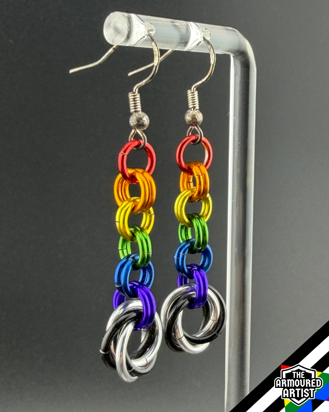 Ally (Classic Flag) Dangling Earrings