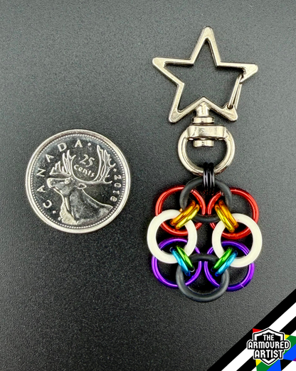 Ally Flexible Helmchain Keychains