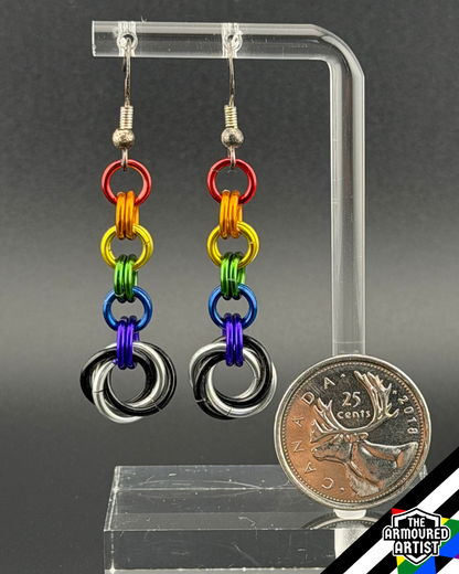 Ally (Classic Flag) Dangling Earrings