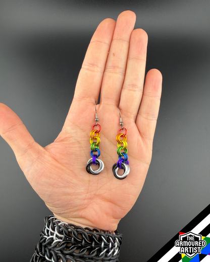 Ally (Classic Flag) Dangling Earrings