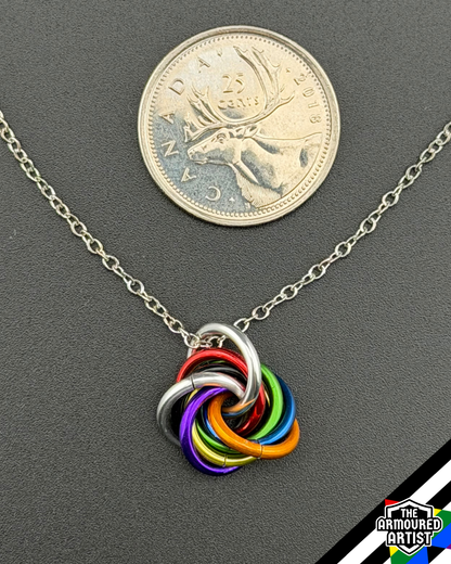 Ally Spiral Chainmail Necklaces
