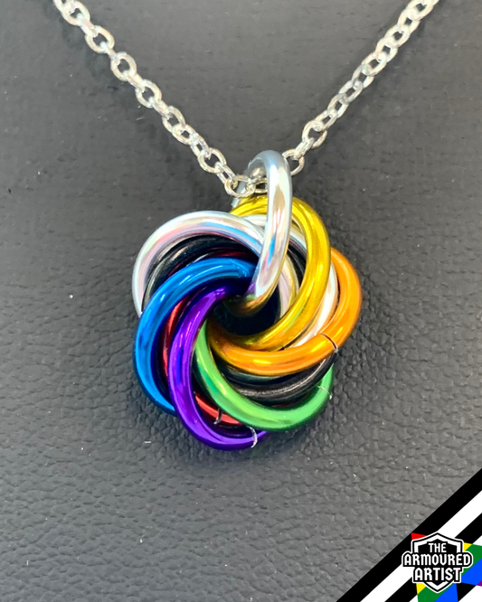Ally Spiral Chainmail Necklaces