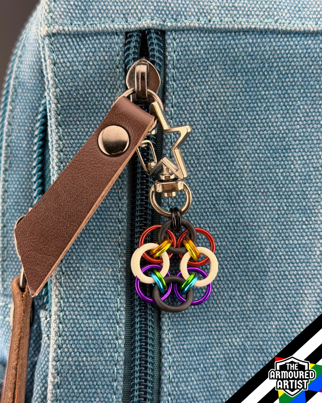 Ally Flexible Helmchain Keychains