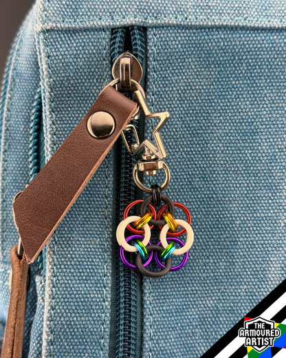 Ally Flexible Helmchain Keychains