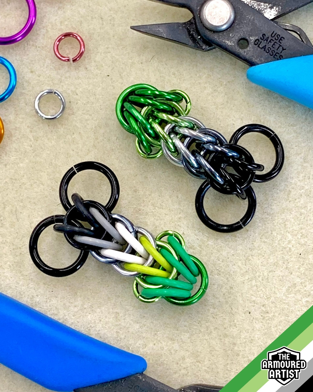 Aromantic Pocket Rocket Keychains/Necklaces