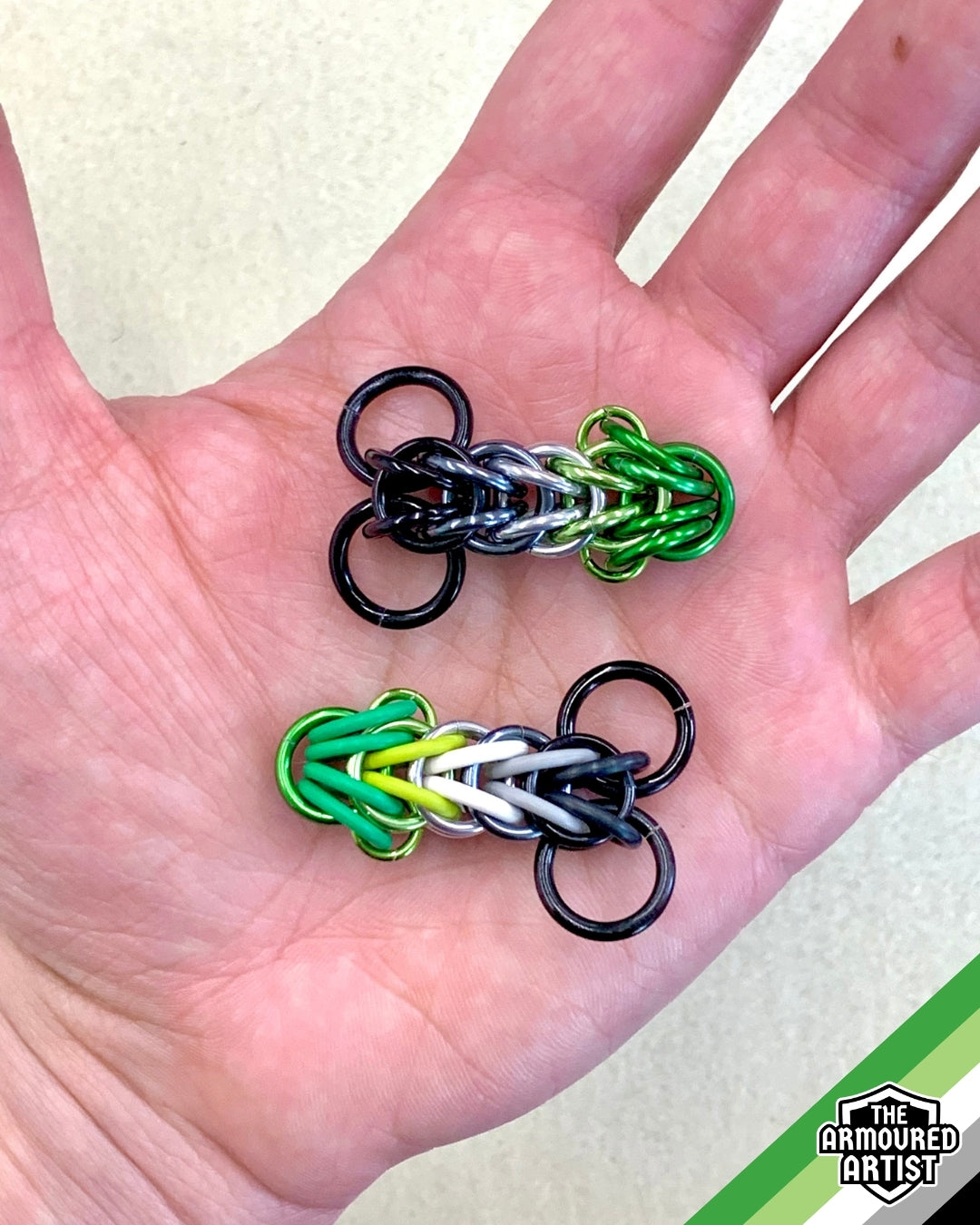 Aromantic Pocket Rocket Keychains/Necklaces