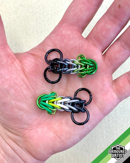 Aromantic Pocket Rocket Keychains/Necklaces