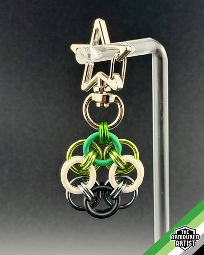 Aromantic Flexible Helmchain Keychains