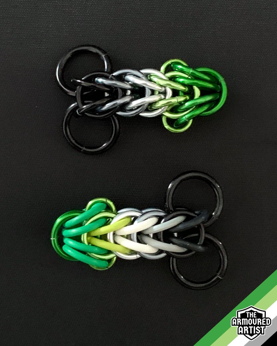 Aromantic Pocket Rocket Keychains/Necklaces