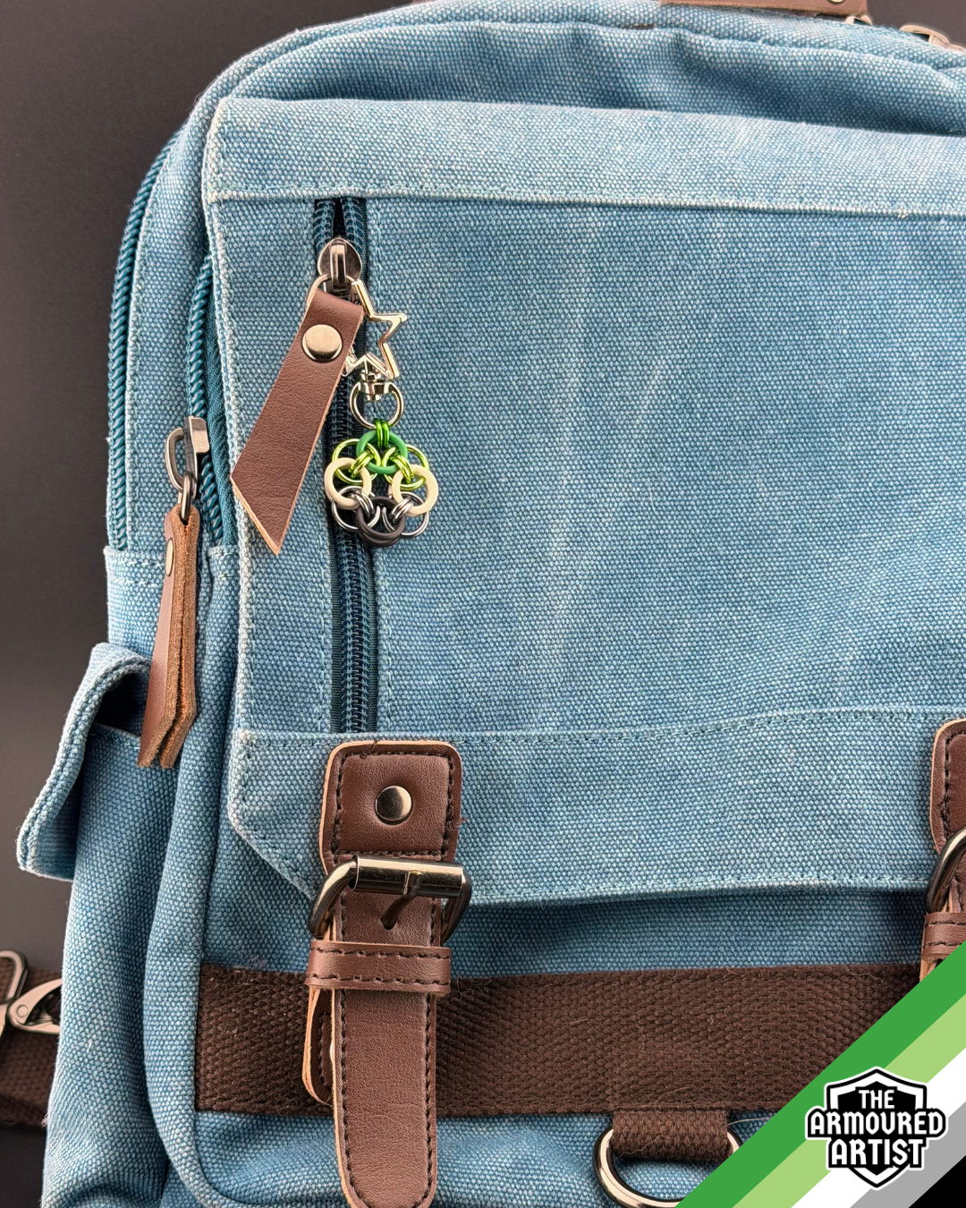 Aromantic Flexible Helmchain Keychains