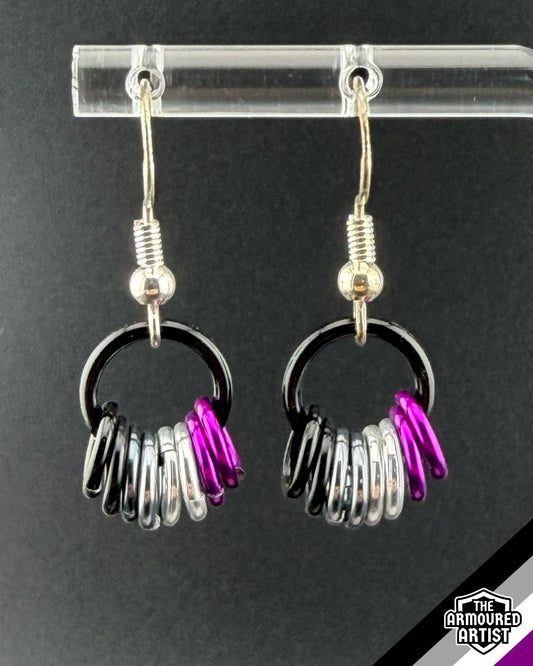 Asexual Small Ringlette Earrings