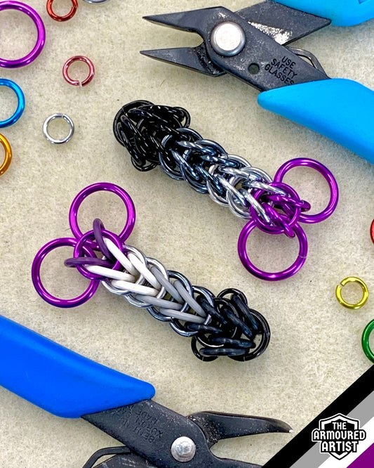 Asexual Pocket Rocket Keychains/Necklaces