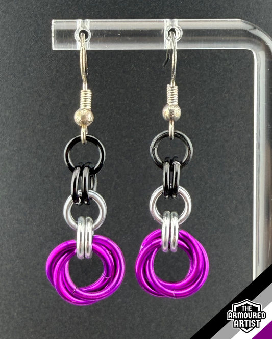 Asexual Dangling Earrings