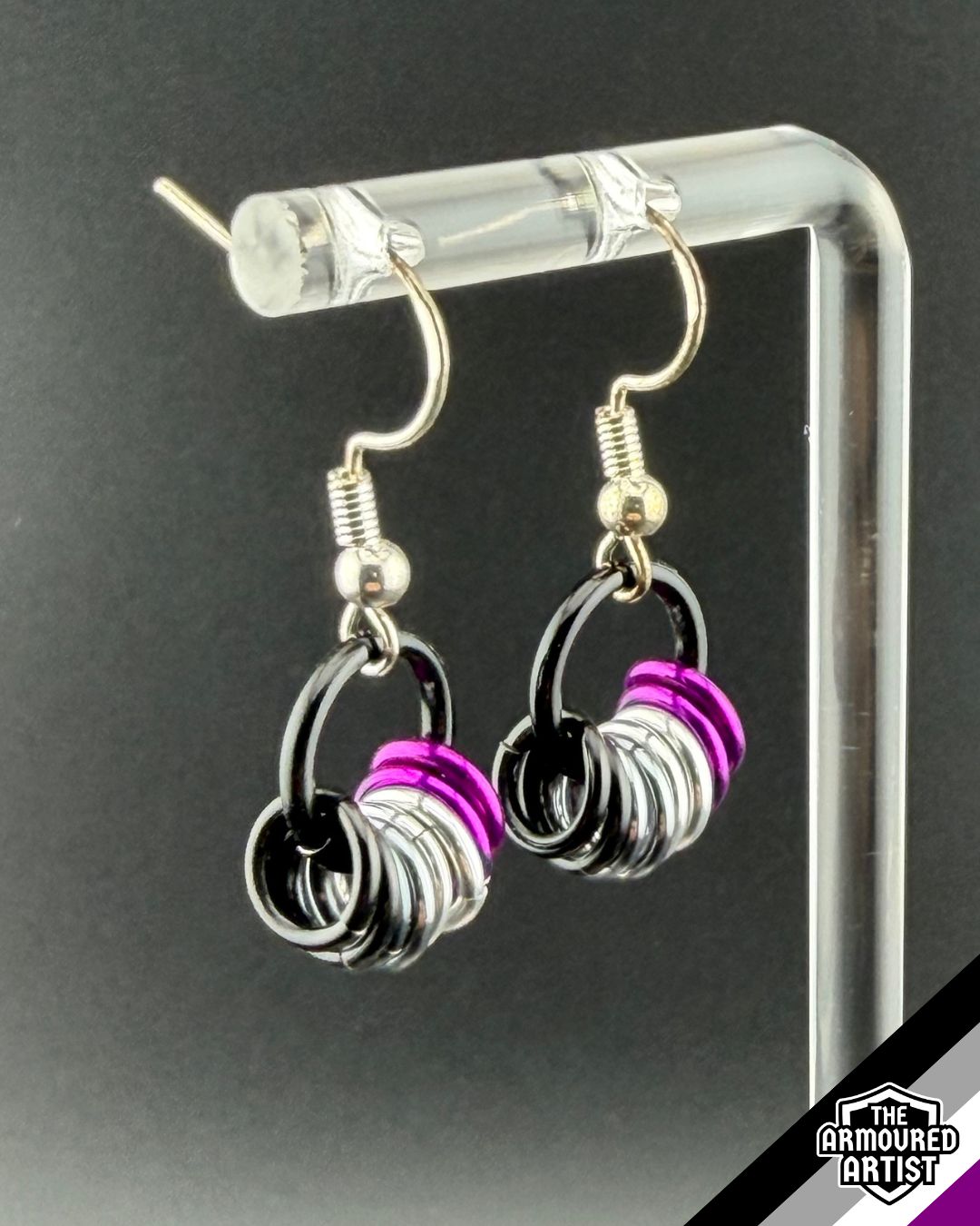 Asexual Small Ringlette Earrings