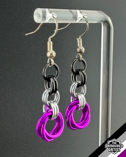 Asexual Dangling Earrings