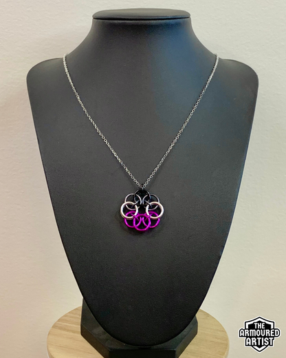Asexual Helmchain Necklaces