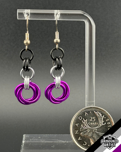 Asexual Dangling Earrings