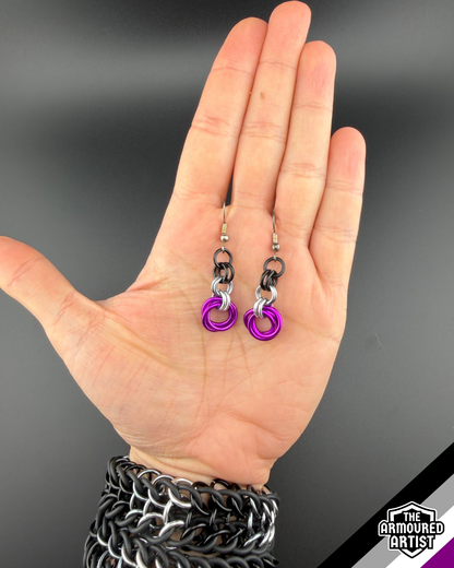 Asexual Dangling Earrings