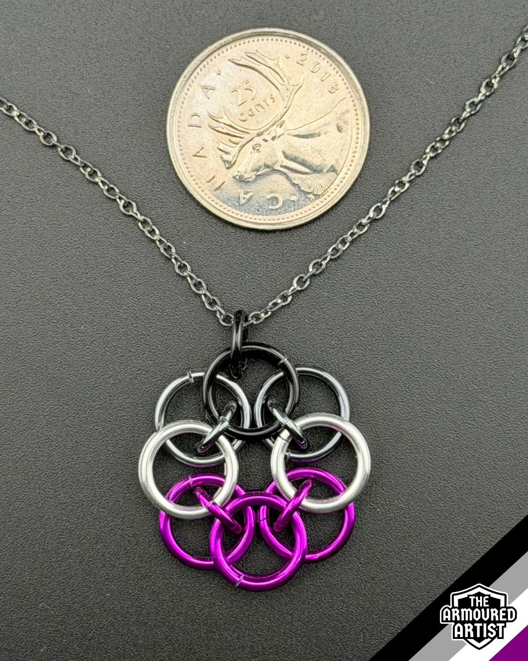Asexual Helmchain Necklaces