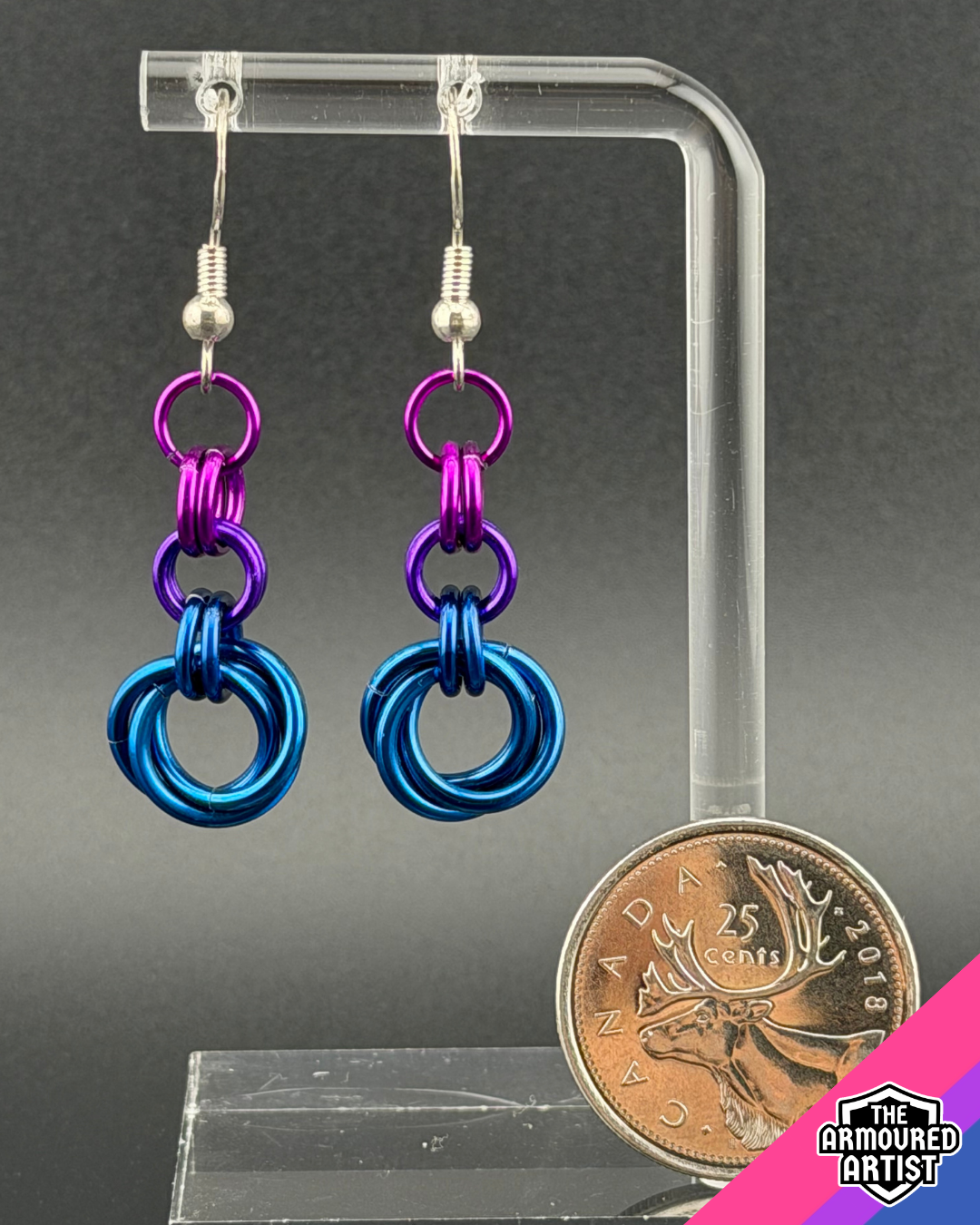 Bisexual Dangling Earrings