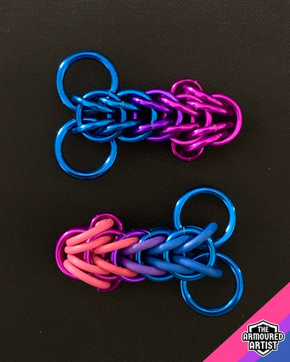 Bisexual Pocket Rocket Keychains/Necklaces