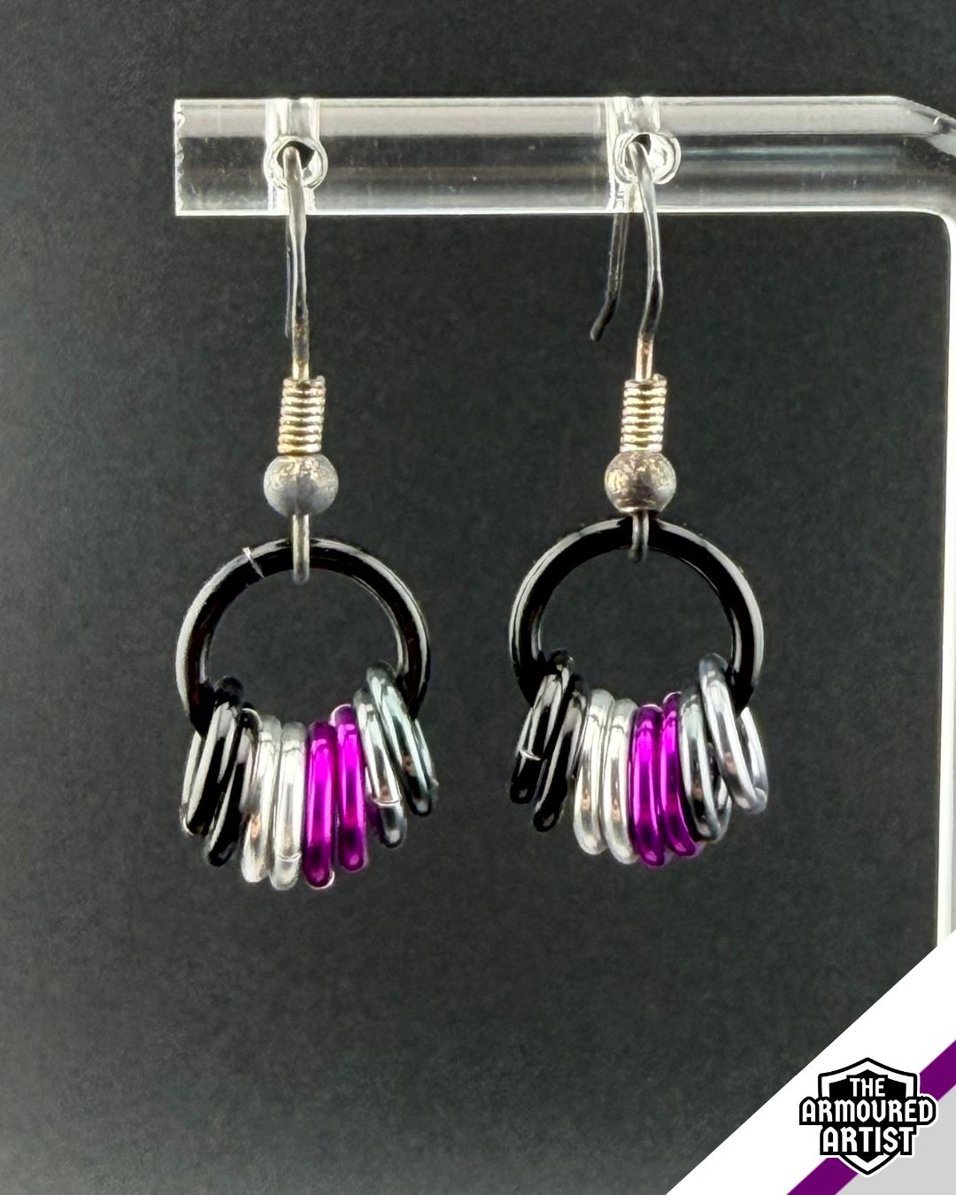 Demisexual Small Ringlette Earrings