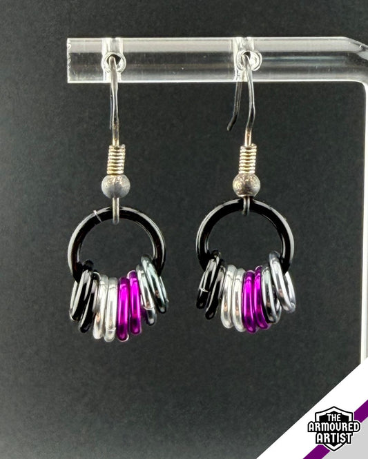 Demisexual Small Ringlette Earrings