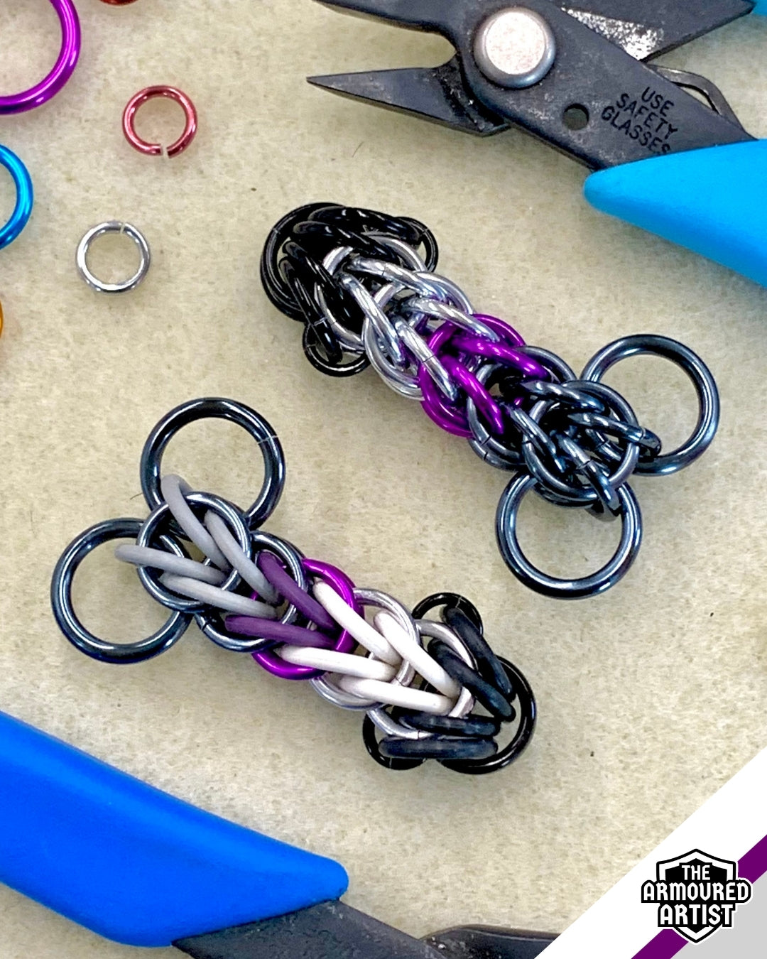 Demisexual Pocket Rocket Keychains/Necklaces