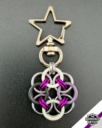 Demisexual Flexible Helmchain Keychains