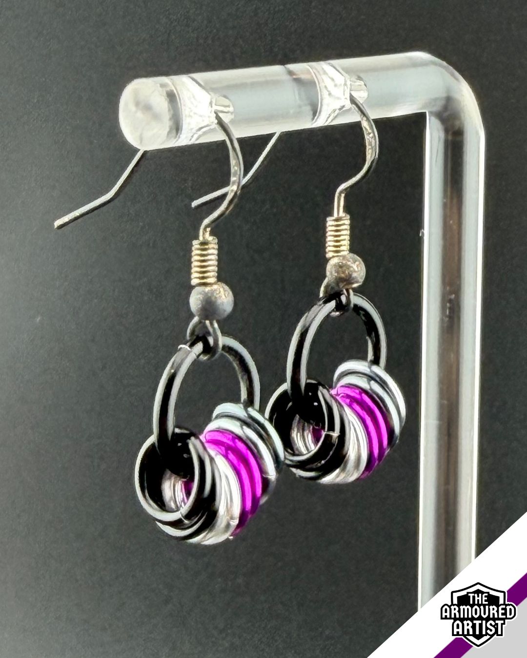Demisexual Small Ringlette Earrings