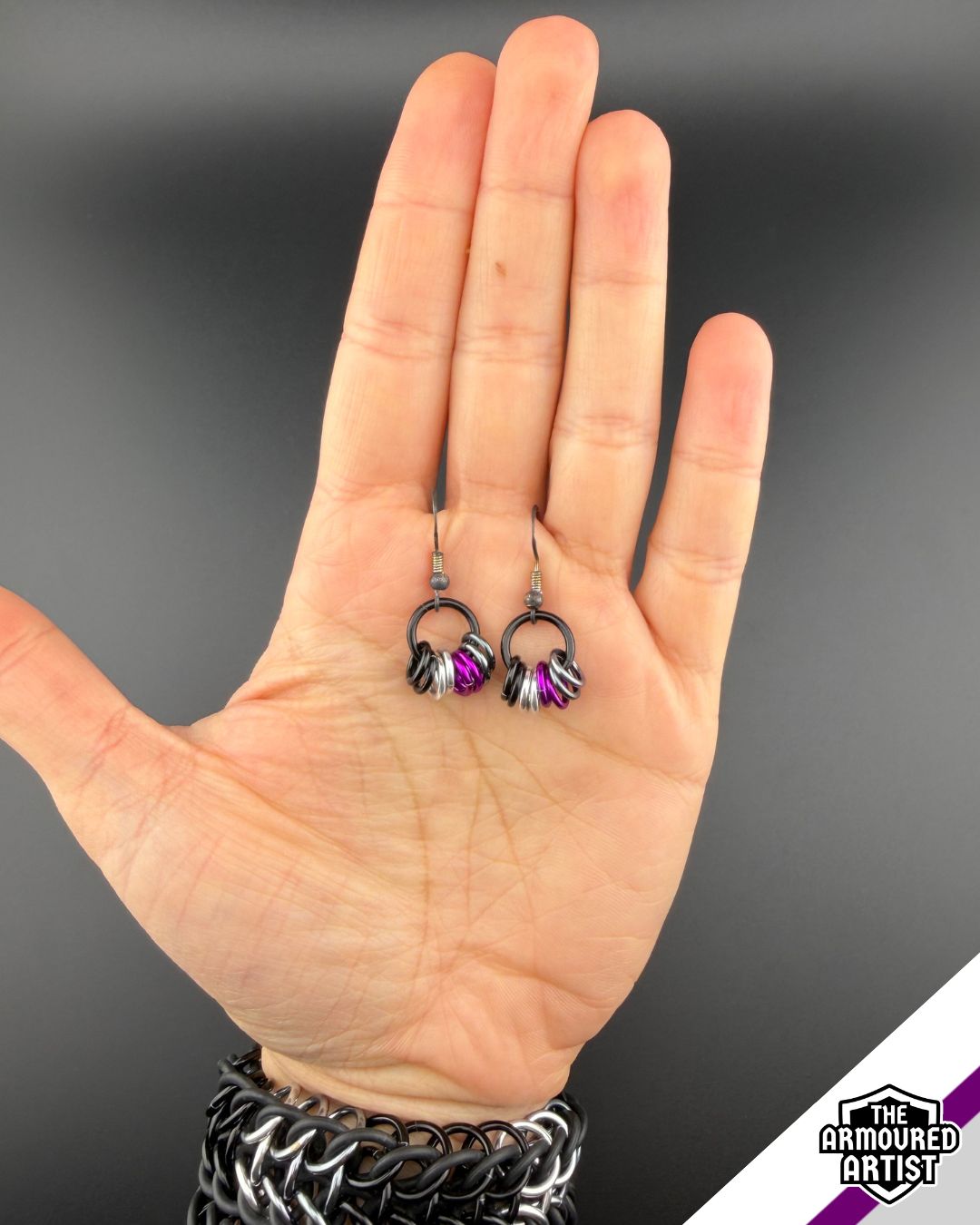 Demisexual Small Ringlette Earrings