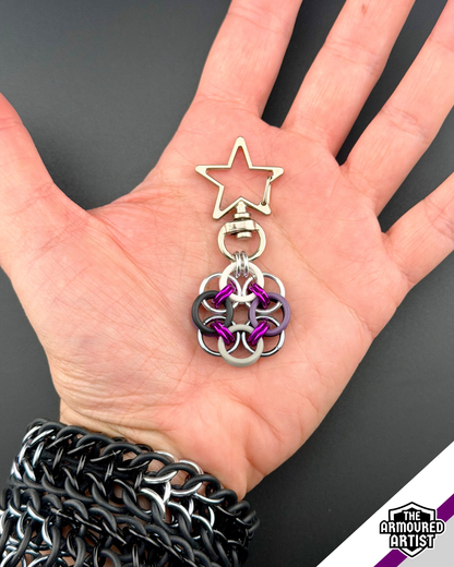 Demisexual Flexible Helmchain Keychains