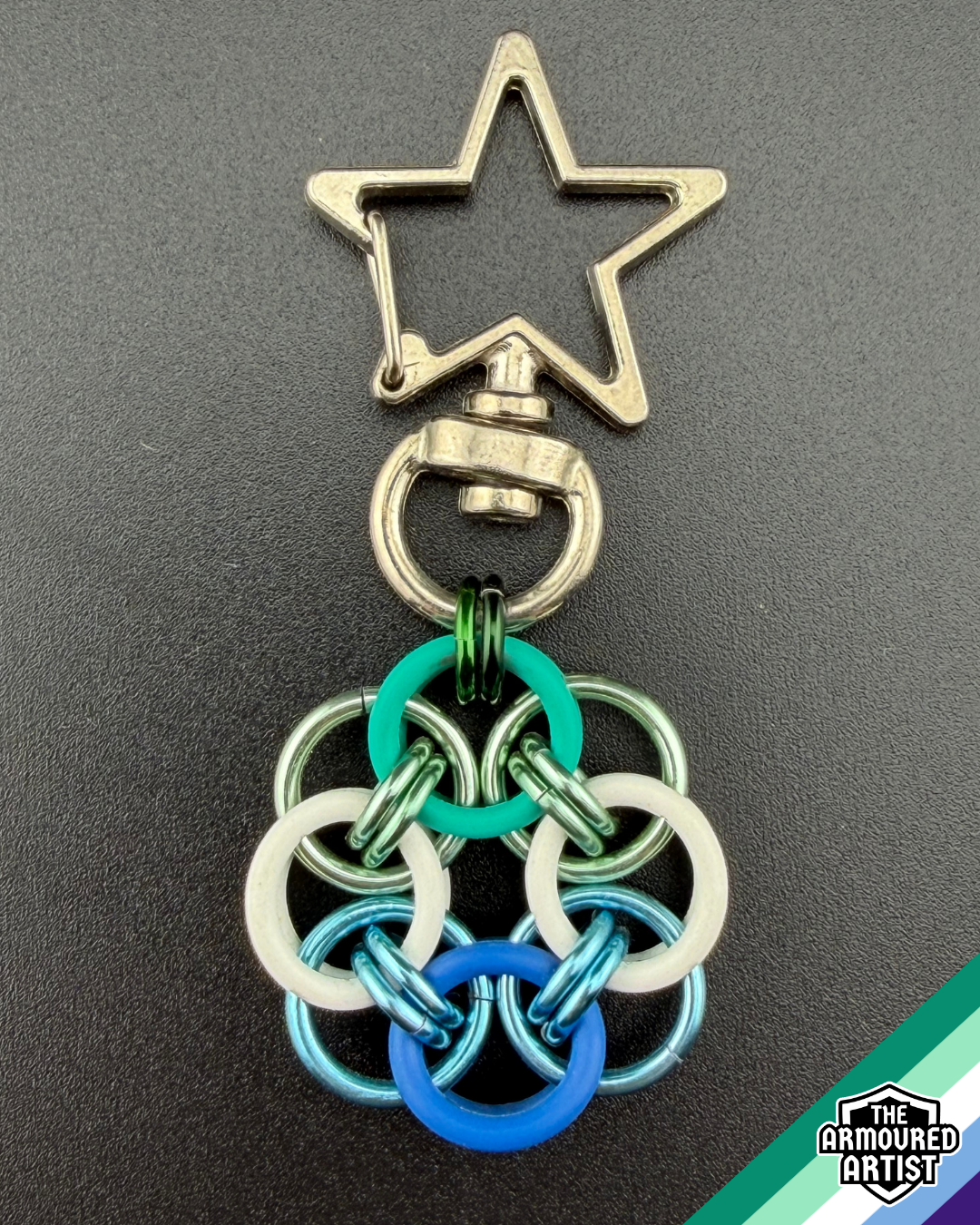 Gay (Man Love Man) Flexible Helmchain Keychains