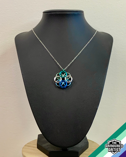 Gay (Man Love Man) Helmchain Necklaces