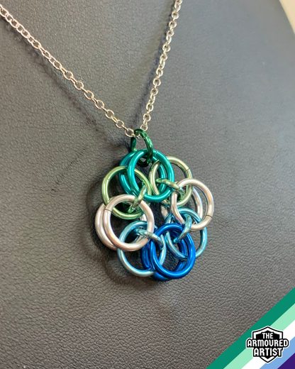 Gay (Man Love Man) Helmchain Necklaces