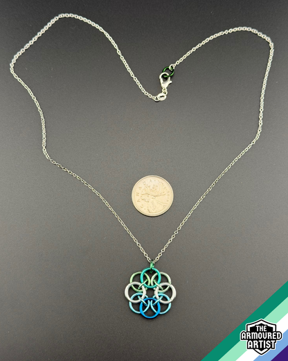 Gay (Man Love Man) Helmchain Necklaces