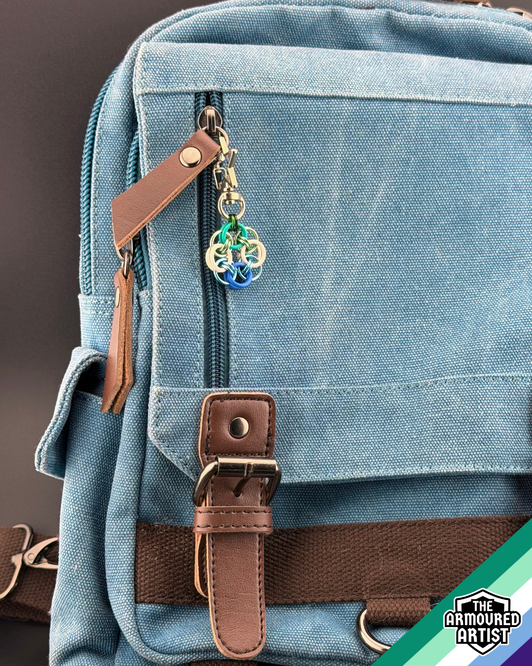 Gay (Man Love Man) Flexible Helmchain Keychains