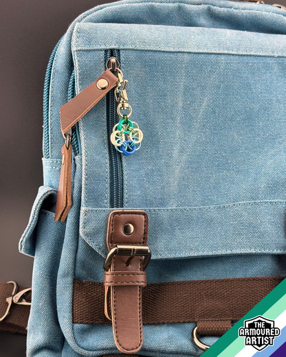 Gay (Man Love Man) Flexible Helmchain Keychains