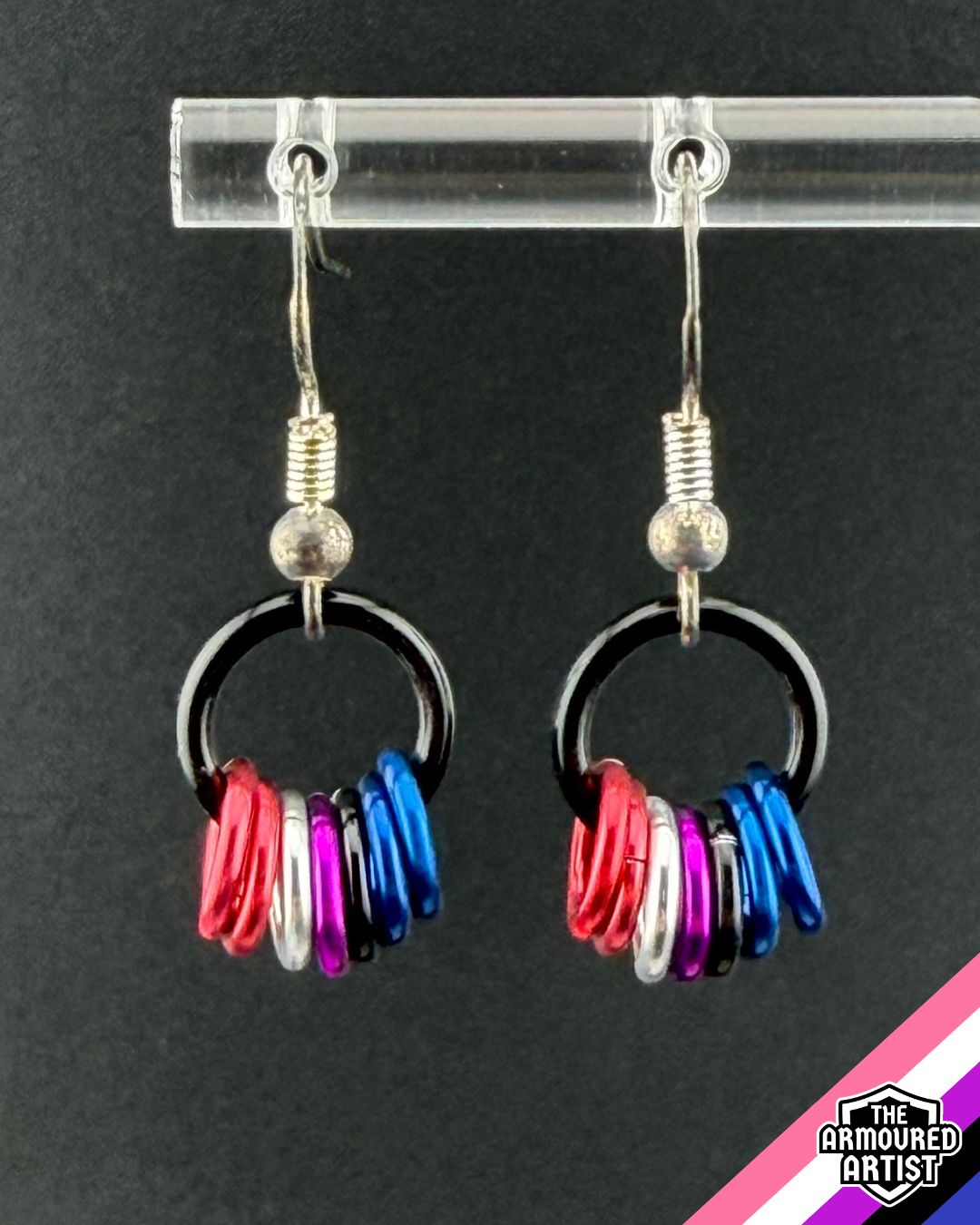Genderfluid Small Ringlette Earrings