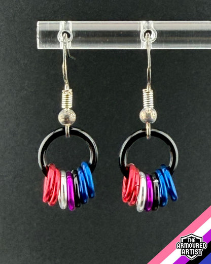 Genderfluid Small Ringlette Earrings